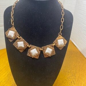 Vintage Bronze/Copper Necklace